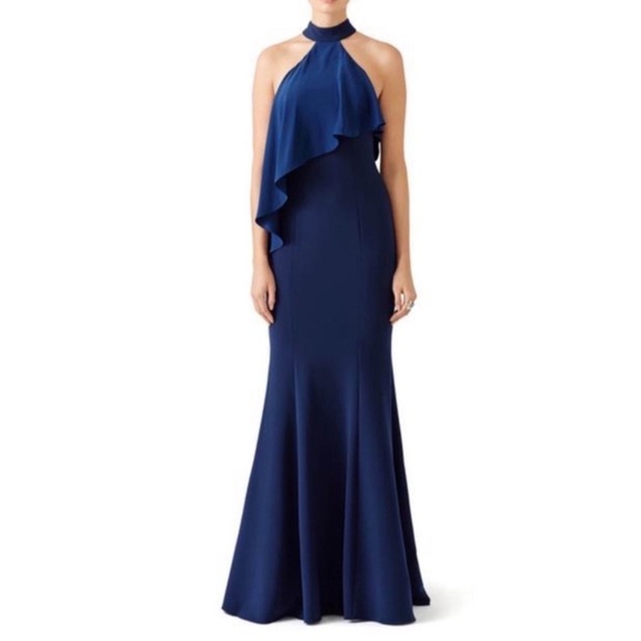 JAY GODFREY • Navy Franklin Gown Dress - Picture 3 of 9